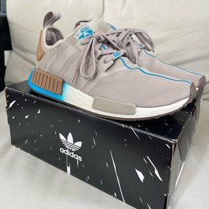 Adidas Star Wars Rey NMD_R1 Women’s 9 1/2 Grey FW3947 Sneakers